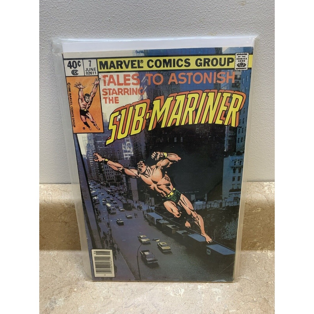 Vintage 80' Marvel The Sub-Mariner "Tales To Astonish" No.7 Marvel Comics Group